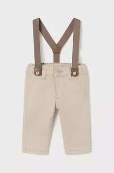 Брюки Mayoral для новорожденных мальчиков Mayoral Newborn, бежевый