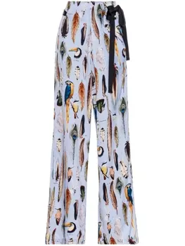 Брюки Memoria Pluma Agua By Agua Bendita, синий