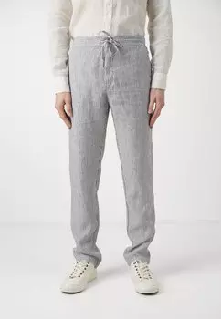 Брюки MEN DRAWSTING PANT 120% Lino, цвет fantasia navy