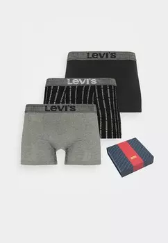 Брюки MEN GIFTBOX STRIPES LOGO BOXER BRIEF 3 PACK Levi's®, черный