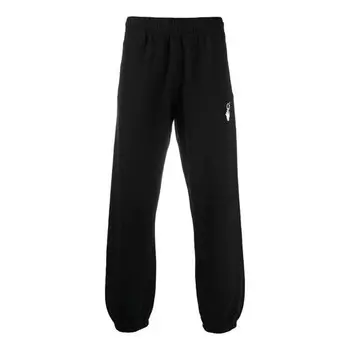 Брюки men's ss21 logo sports pants black Off-White, черный