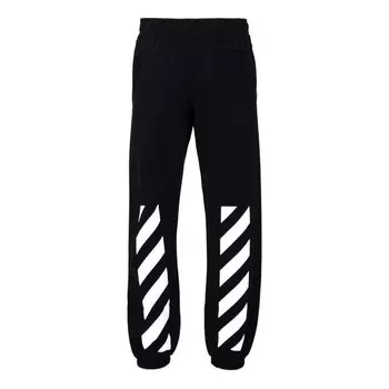 Брюки men's ss22 solid color casual pants/trousers black Off-White, мультиколор