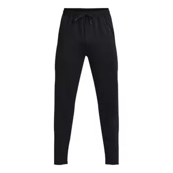 Брюки meridian tapered pants 'black' Under Armour, черный