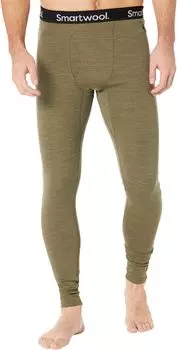 Брюки Merino 250 Base Layer Bottoms Smartwool, цвет Winter Moss Heather