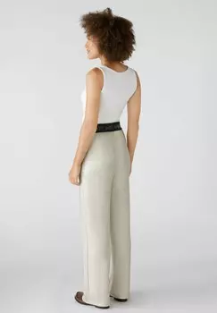 Брюки METALLIC Oui, кремовый