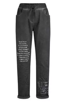 Брюки MIAMODA, цвет grey denim