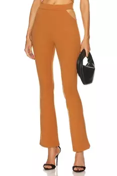 Брюки Michael Costello x REVOLVE Tory, цвет Caramel Brown