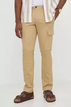 Брюки Michael Kors, бежевый
