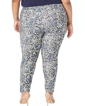 Брюки Michael Kors Plus Size Mod Garden Pull-On Leggings, цвет Chambray