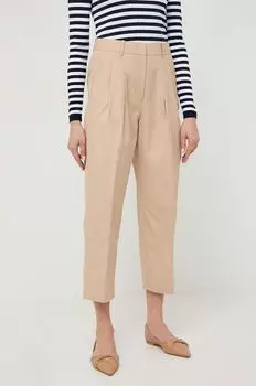 Брюки MICHAEL Michael Kors, бежевый