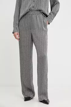 Брюки Michael Michael Kors, серый
