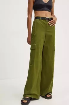 Брюки MICHAEL Michael Kors, зеленый