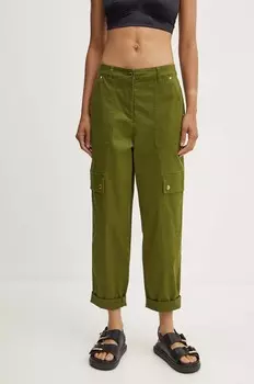 Брюки MICHAEL Michael Kors, зеленый