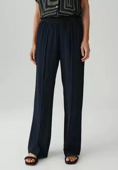 Брюки MID RISE LONG WIDE FIT OPUS PANTS, темно-синий