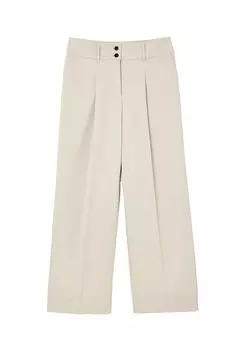 Брюки MID WAIST NA-KD, бежевый