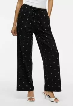 Брюки MID WAIST VILA, антрацит