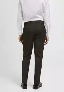 Брюки MILAN Mango, коричневый