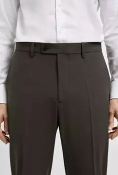 Брюки MILAN Mango, зеленый