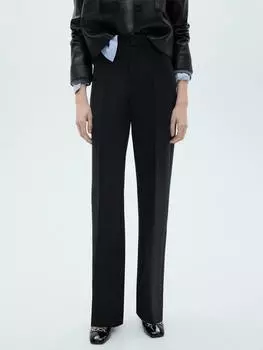 Брюки mili Mango, черный