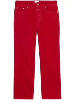 Брюки Мило Closed, красный