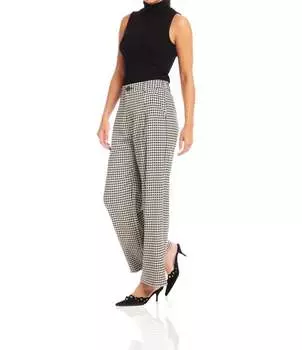 Брюки Mina в клетку Fifteen Twenty, цвет check