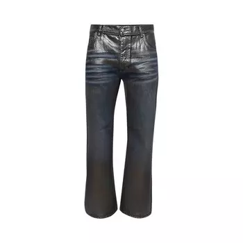 Брюки MISBHV Dirt Denim Trousers Silver, серебряный