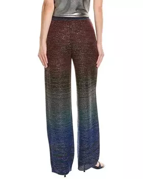 Брюки Missoni из смесовой шерсти, красный
