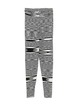 Брюки Missoni Kids в полоску, черный