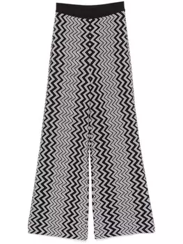 Брюки Missoni с зигзагообразным узором, черный