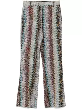 Брюки Missoni с зигзагообразным узором, синий