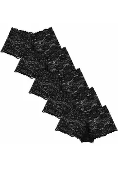 Брюки MIT 5ER PACK HIPSTER Yenita, черный