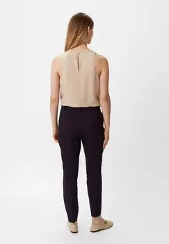 Брюки MIT BGELFALTEN comma, светло-коричневый