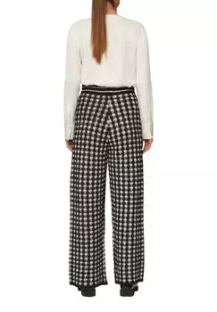 Брюки MIT KARO-MUSTER s.Oliver BLACK LABEL, черный