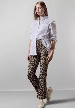 Брюки MIT LEO-MUSTER Street One Studio, бежевый