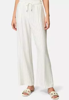 Брюки MIT NADELSTREIFEN zero, белый