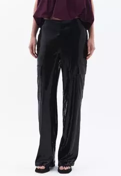 Брюки MIT PAILLETTEN OXXO, черный