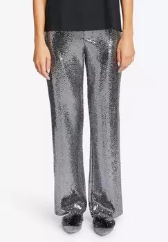 Брюки MIT PAILLETTEN Rich & Royal, серебристый