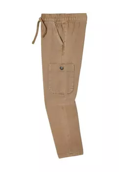 Брюки MIT SCHLUPFBUND Vertbaudet, коричневый