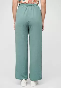 Брюки MIT SEITLICH SCHLITZEN UND BINDEGRTEL Cloud 5ive, зеленый