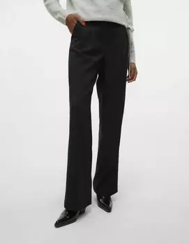 Брюки MIT VMRITA MITTLERE TAILLE Vero Moda, черный