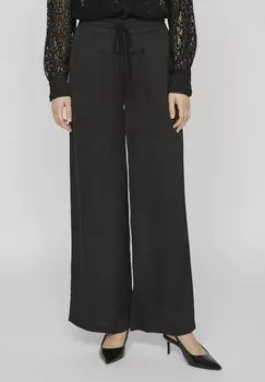 Брюки MIT WEITEM BEIN HIGH WAIST VILA, цвет black