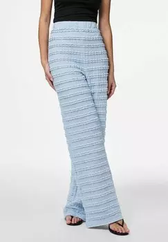 Брюки MIT WEITEM BEIN PCANINE Pieces, светло-голубой