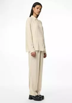 Брюки MIT WEITEM BEIN PCPIA Pieces, бежевый