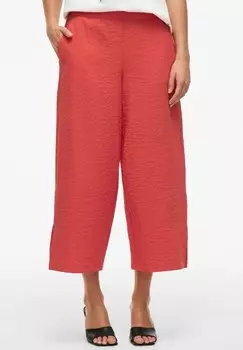 Брюки MIT WEITEM BEIN REGULAR WAIST VILA, красный