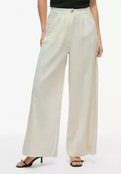 Брюки MIT WEITEM BEIN VIETNI HIGH WAIST VILA, бежевый