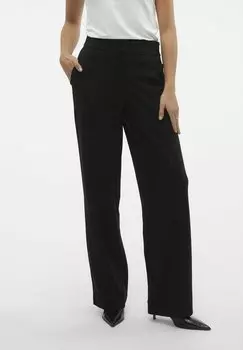 Брюки Mit Weitem Beinschnitt Vmzamira Hw Wide Ga Exc Vero Moda, черный