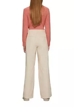Брюки MIT WIDE LEG s.Oliver, бежевый