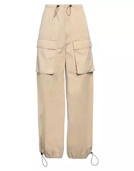 Брюки Mm6 Maison Margiela, бежевый