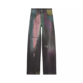 Брюки MM6 Maison Margiela Pants 5 Pockets Black, черный