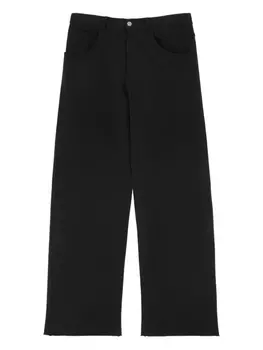 Брюки MM6 Maison Margiela с карманами, черный
